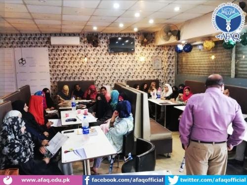 BBT on AFAQ Sun Series conducted by Sheikhupura team